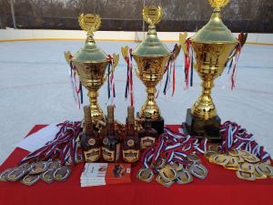 Еманжелинцы заняли четвертое место в межрайонном турнире по хоккею «Возрождение»