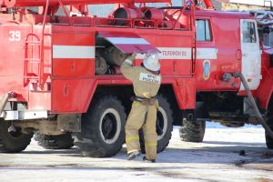 В Красногорском Еманжелинского района загорелись автомобиль и хозпостройка